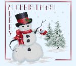 (image for) Merry Christmas Snowman